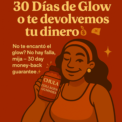 CHULA™ Gummies – Collagen + Biotin pa’ tu Piel, Pelo y Uñas